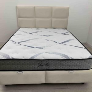 BOXSPRING BED ELIZA COLOR CREAM