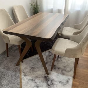 Tafelset CAPRICE en stoel LATINA licht beige