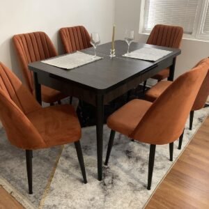 LOTUS LUXE tafelset en stoel NEW YORK betegeld
