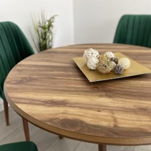MICHELLE TAFEL- EN STOELSET NEW YORK GREEN