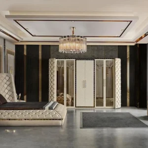 Luxe beddengoed RIVA crème
