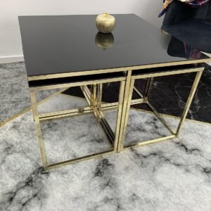 Set salontafels Roxy zwart